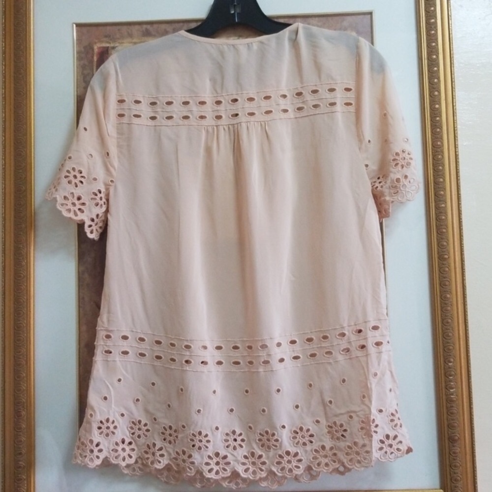 Silk J. Crew Blouse, 0 - Picture 3 of 8